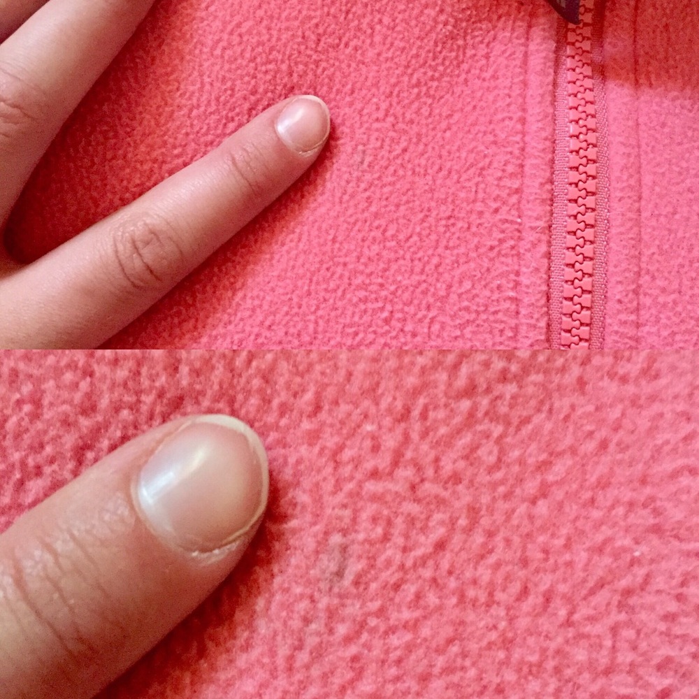 HP🎉 Girls North Face Khumbu FullZip Fleece Size L - Picture 7 of 9
